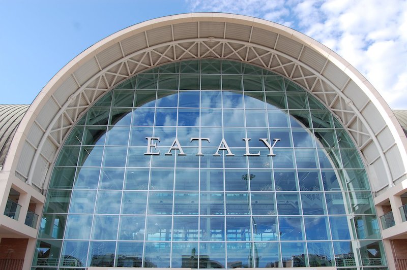Exterior of Eataly, Rome