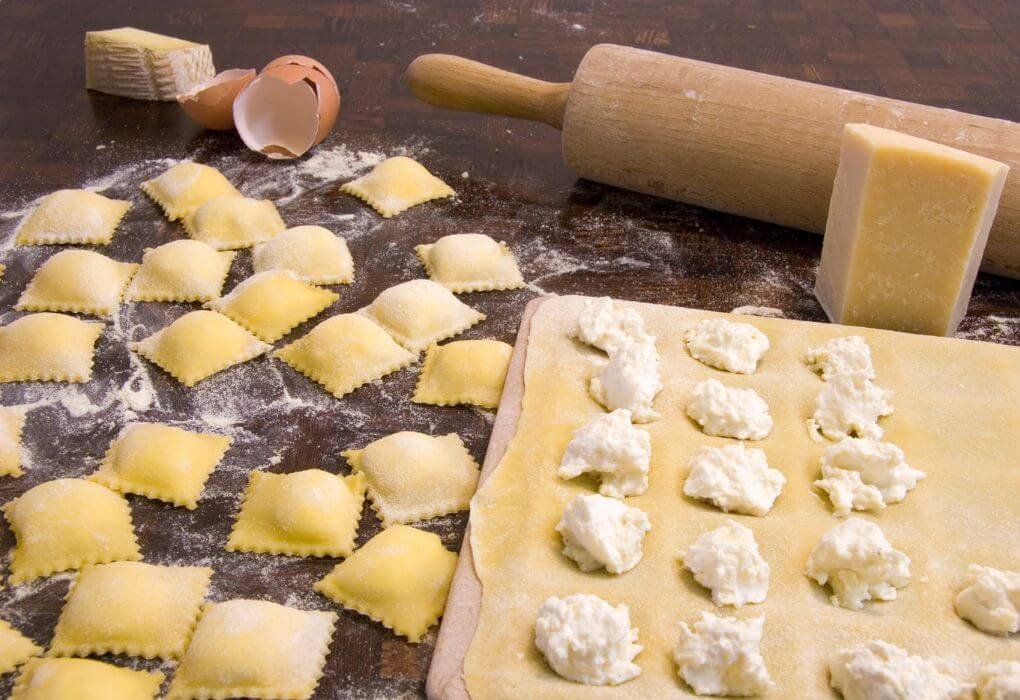 Filled pasta
