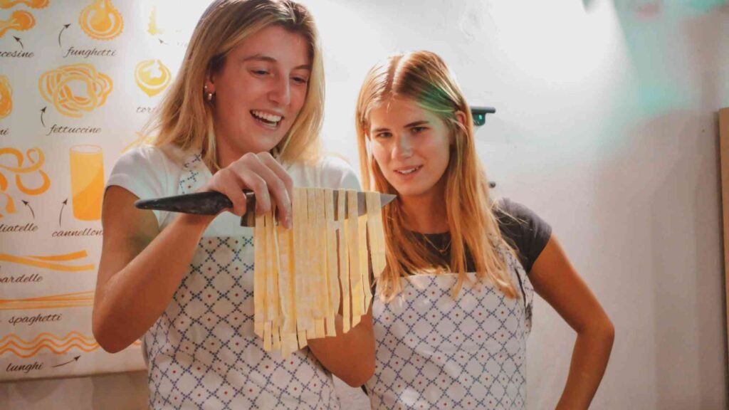 Cooking class in Rome with traditional Italian dishes