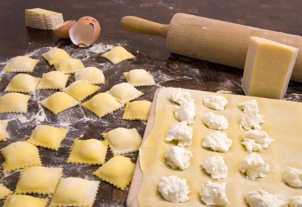 Filled pasta