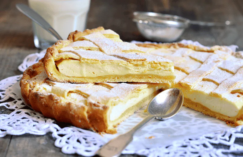 Typical Italian crostata: one of the most traditional Italian desserts