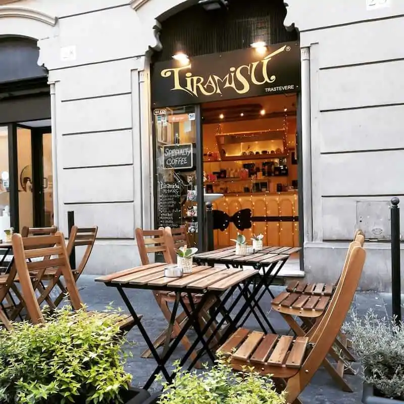 Tiramisù Merisú in Trastevere does some of the best tiramisù in Rome