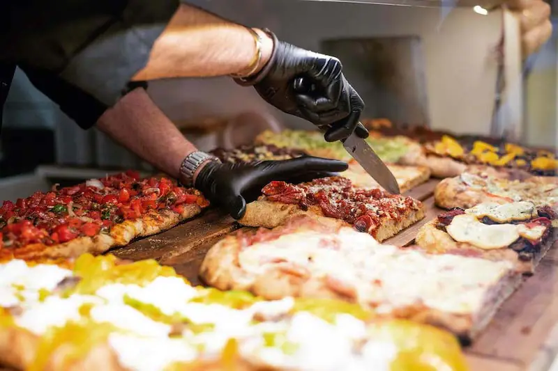 Pizza from Casa Manco in Rome